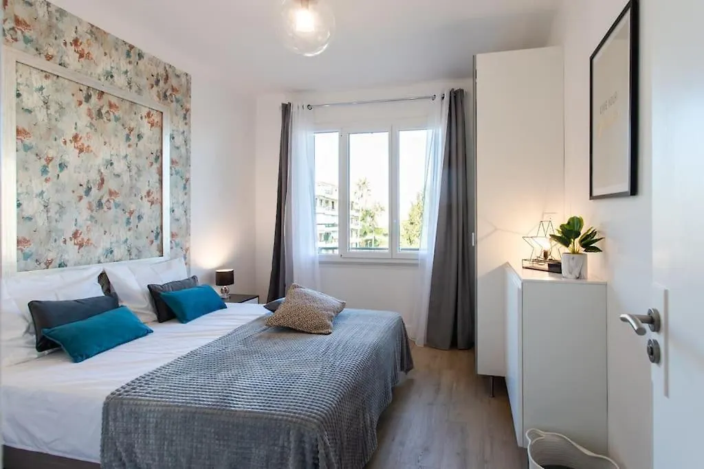 L45 Suite St Marguerite Sea View/ Balcon, Parking Wifi Nice Lägenhet