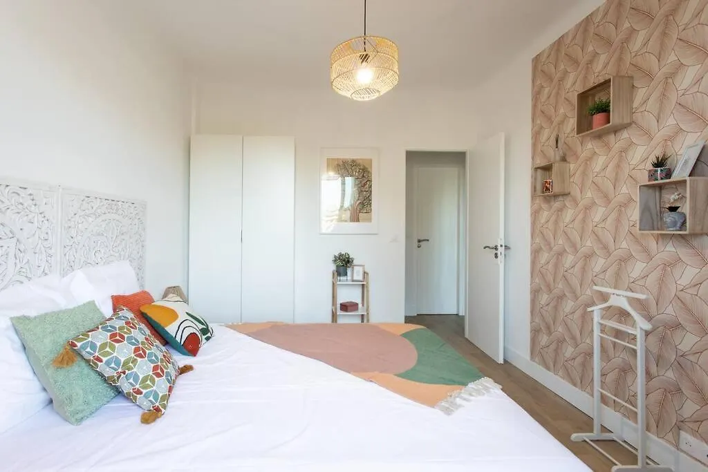 L45 Suite St Marguerite Sea View/ Balcon, Parking Wifi Nizza