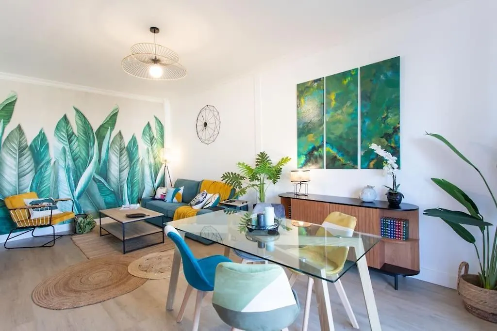 Appartement L45 Suite St Marguerite Sea View/ Balcon, Parking Wifi Nice France
