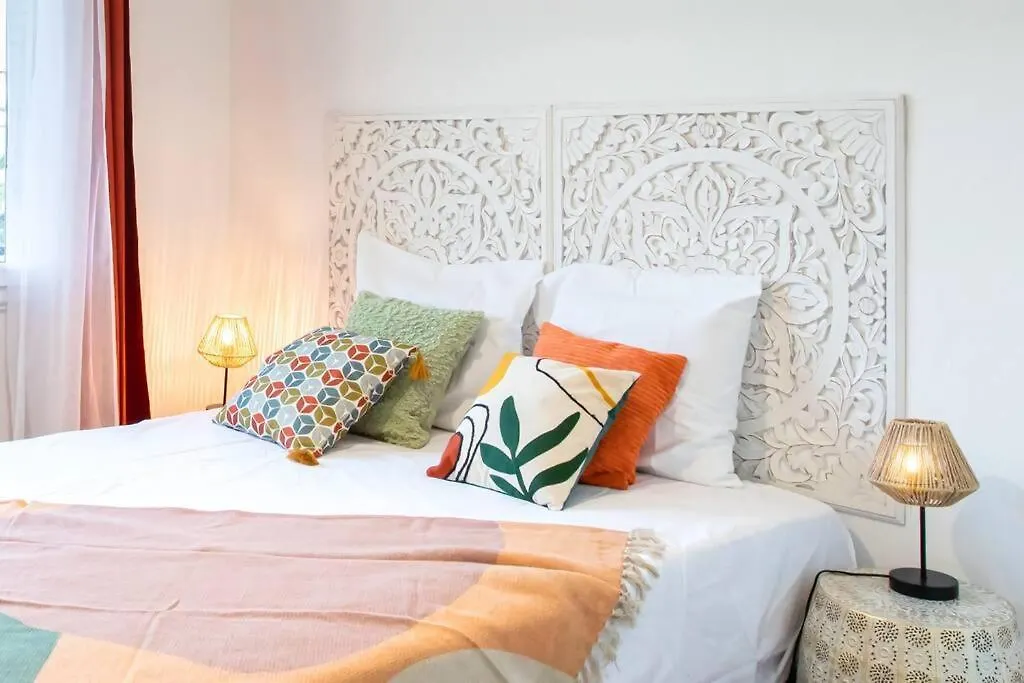 L45 Suite St Marguerite Sea View/ Balcon, Parking Wifi Nice